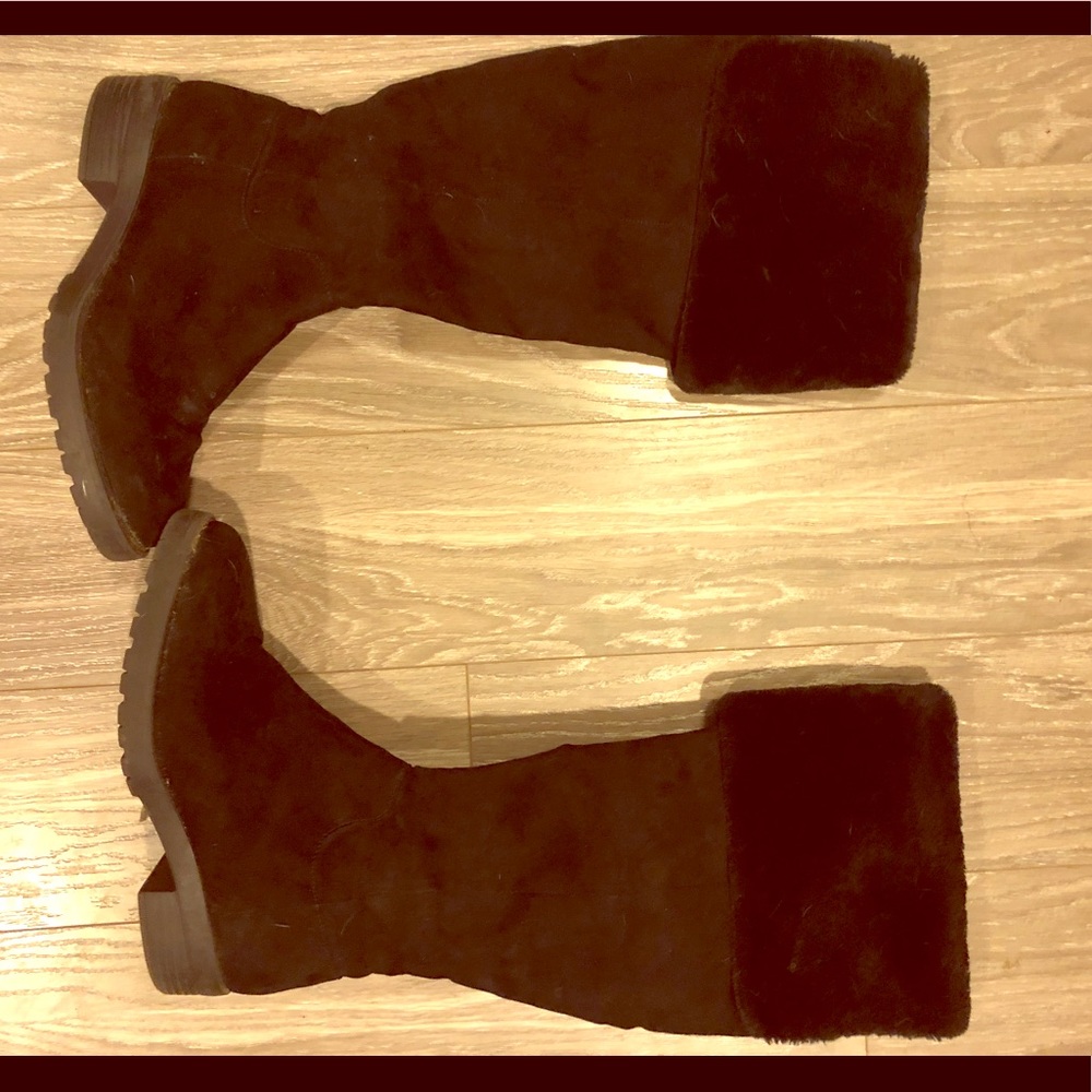 Below the knee boots